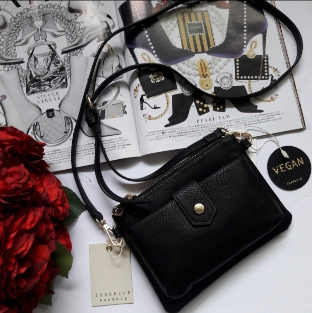NWT ISABELLE VEGAN MINI CROSSBODY BAG PURSE